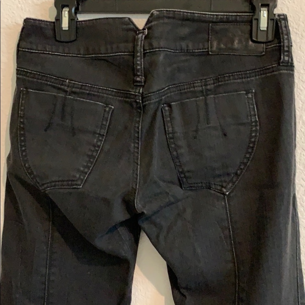 Fornarina women black denim jeans size 28x27.5” - Picture 4 of 11